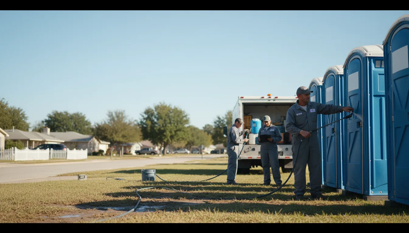 Long-Term Portable Toilet Rental in Athens, TN near me